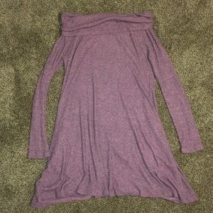 Nana Macs Boutique Off-Shoulder Long Sleeve Dress